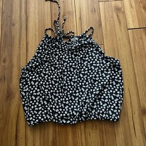 Z Supply floral cropped tank